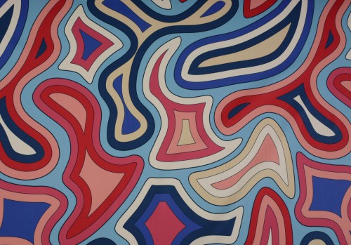 Tkanina Bawełniana Nadrukowane Kolorowe Wzory