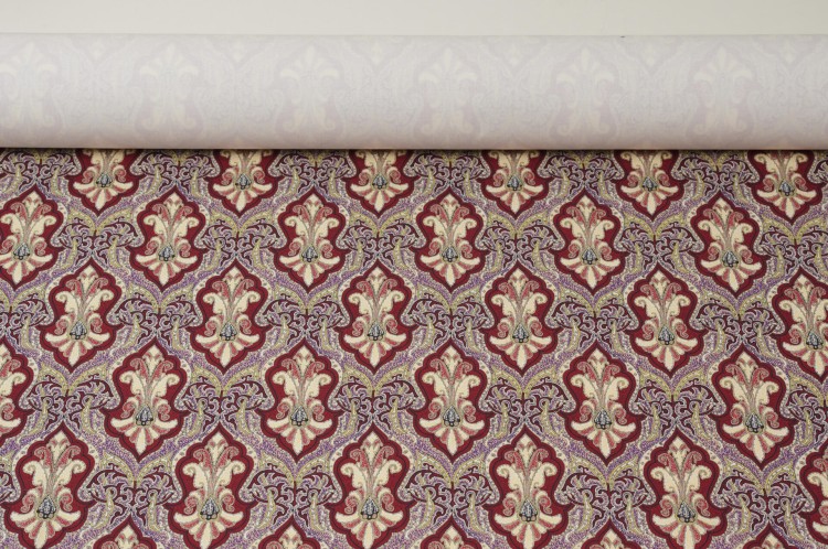 Tkanina Bawełniana w Orientalny Wzór