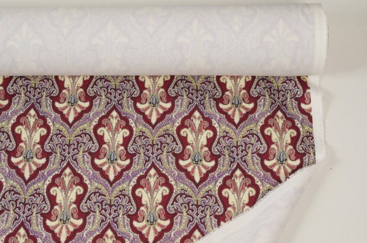 Tkanina Bawełniana w Orientalny Wzór