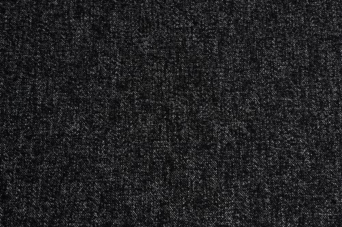 Tkanina Wełniana z Bawełną w Czarno-Biały Melanż