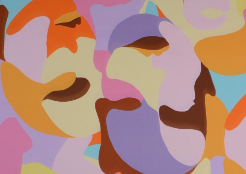 Tkanina Bawełniana Nieregularne Wzory