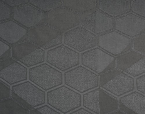 Tkanina Wiskozowa Szara Geometryczne Wzory