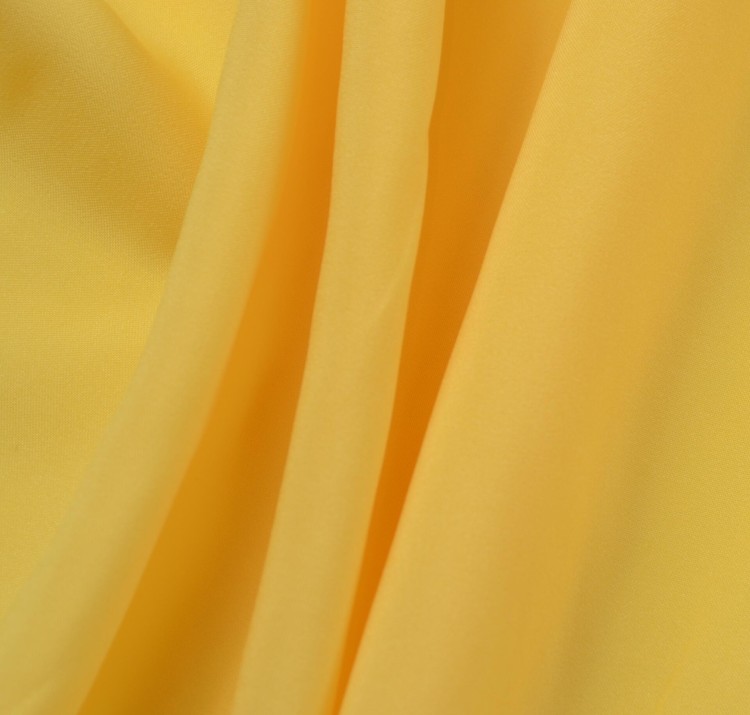 Krepa Poliestrowa Intensywna Żółć