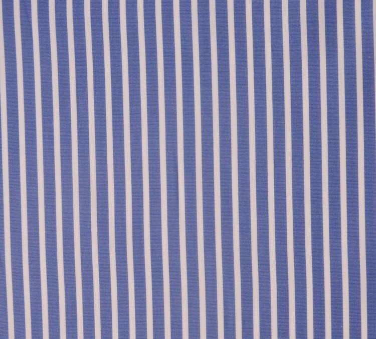 Tkanina Bawełniana Niebiesko-Białe Paski