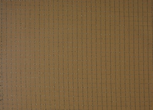 Tkanina Bawełniana Kolor Musztardowy Krata