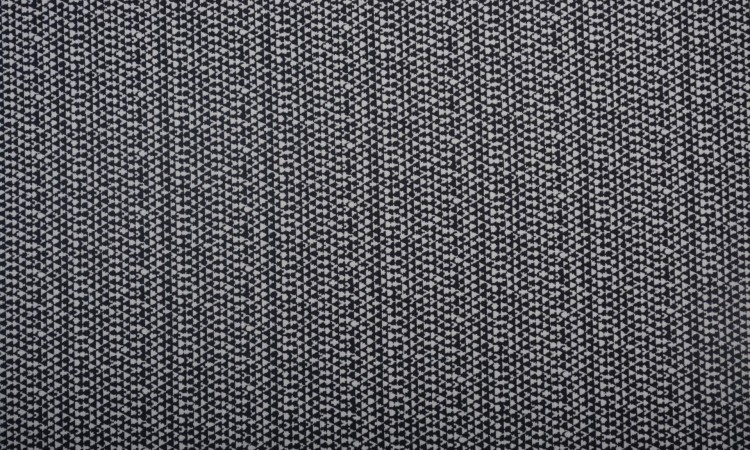 Tkanina Poliestrowa Biało-Czarny Wzór