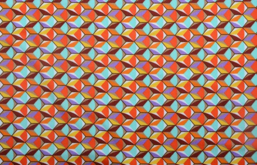 Dzianina Wiskozowa Wielokolorowa