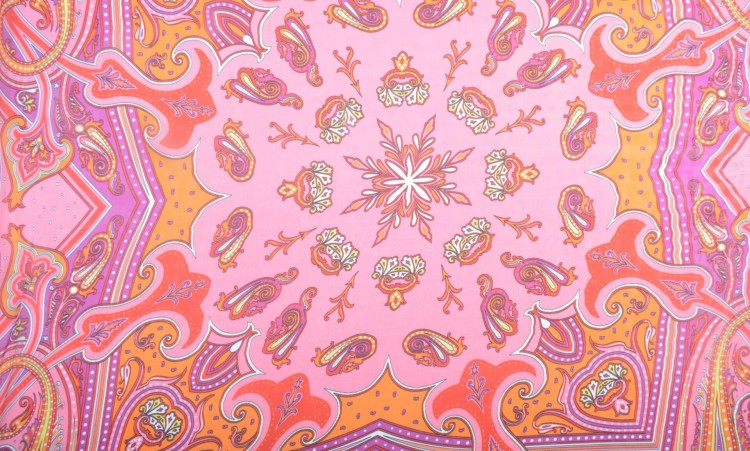 Tkanina Jedwabna Różowa