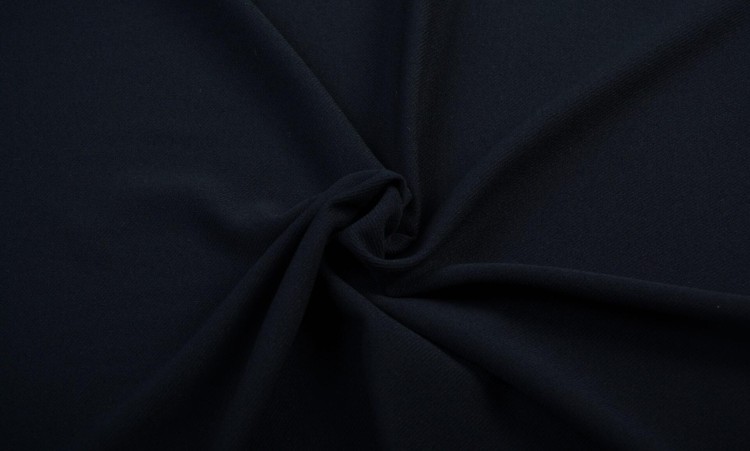 Dzianina Poliestrowa Ciemny Granat