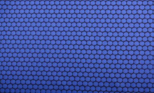 Tkanina Bawełniana Niebieska Wzór Plastry Miodu