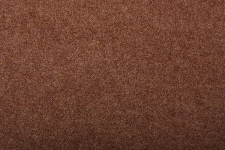 Tkanina Wełniana Typu Flausz Brąz Miedziany