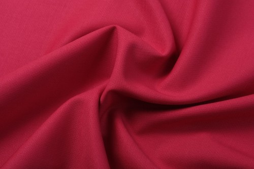 Tkanina Wełniana Makowy Czerwony