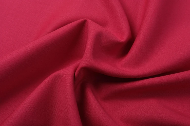 Tkanina Wełniana Makowy Czerwony