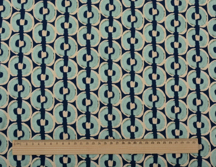 Dzianina Wiskozowa Regularne Pistacjowe Wzory