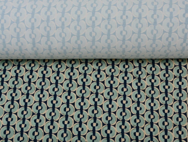 Dzianina Wiskozowa Regularne Pistacjowe Wzory