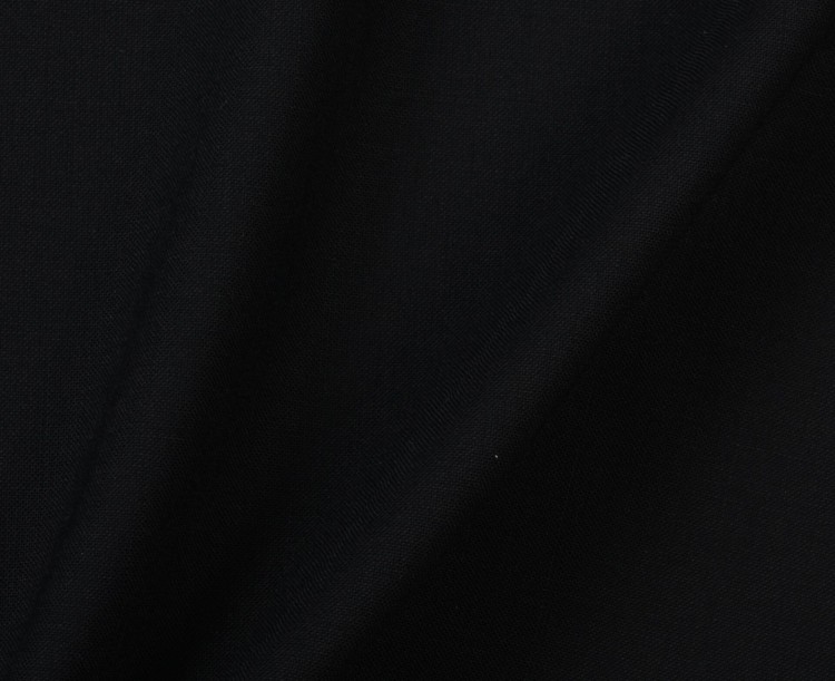 Tkanina Wełniana Czarna Dormeuil