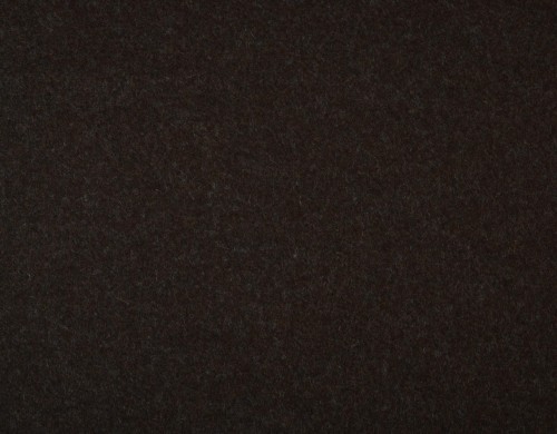 Tkanina Wełniana Sztywna Głęboki Ciemny Brąz