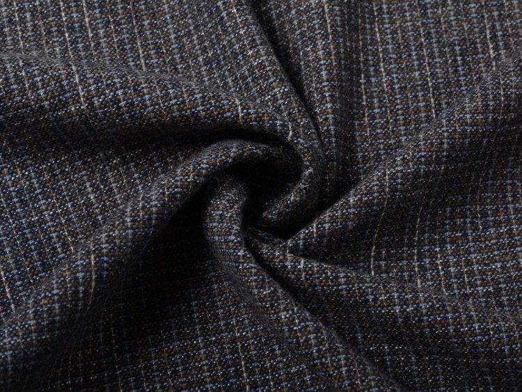 Tkanina Wełniana Odcienie Beżu i Szarości