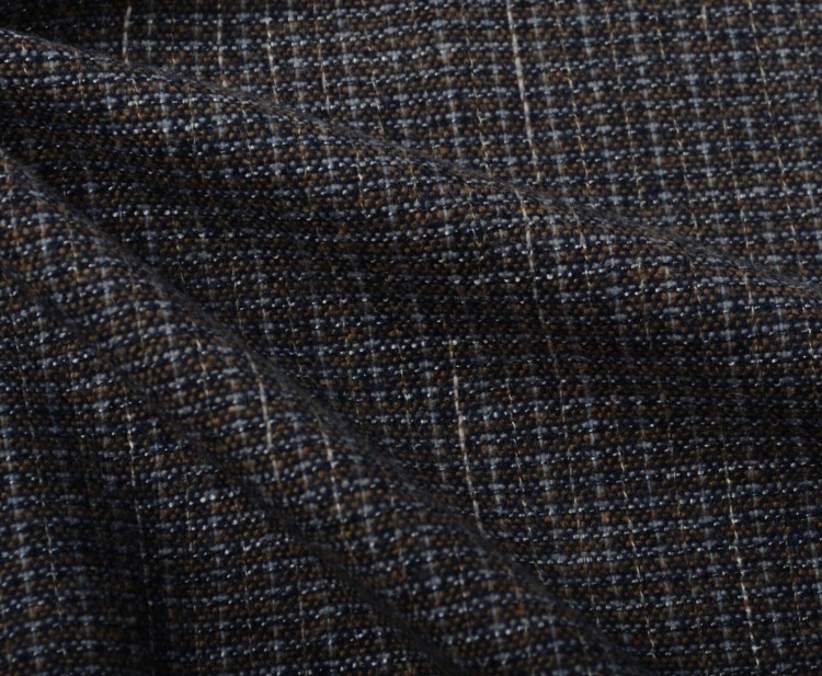 Tkanina Wełniana Odcienie Beżu i Szarości