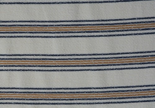 Tkanina Bawełniana w Kremowe Paski