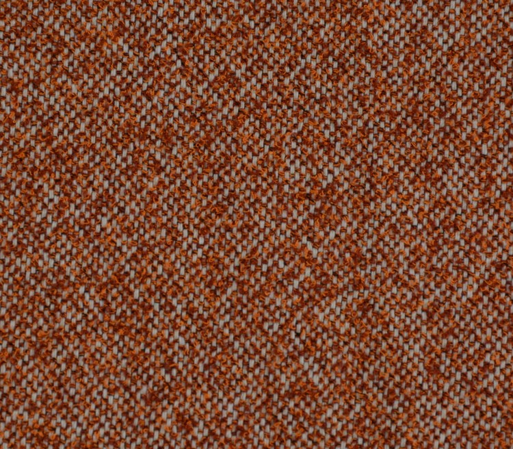 Tkanina Bawełniana Rudo-Szary Melanż